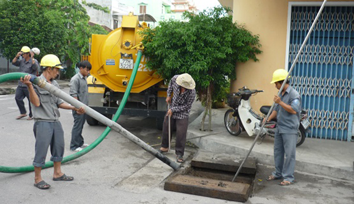 vét hố ga quận 3